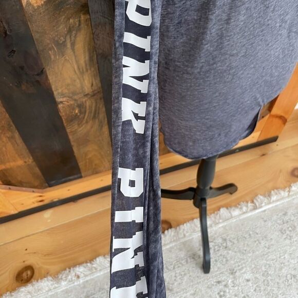 Victoria Secret PINK  sheer long sleeved top sz M - Picture 4 of 6